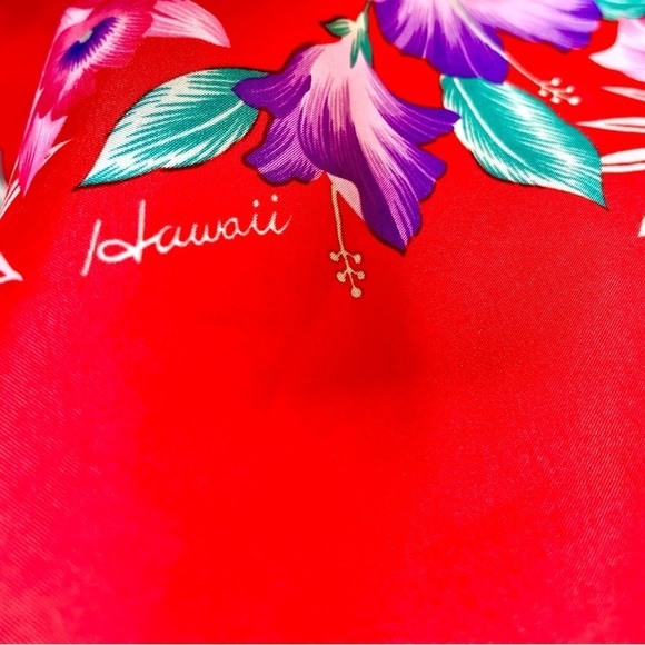 Vintage Orchid Fashions Made in  Hawaii men’s floral short sleeve shirt🏄🏻♂️💦 - Picture 8 of 10